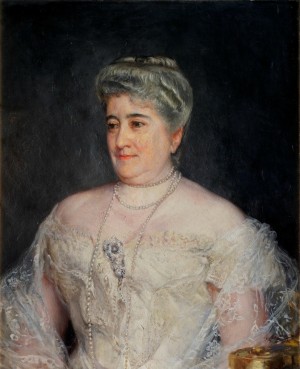 Marquesa viuda del Pazo de la Merced